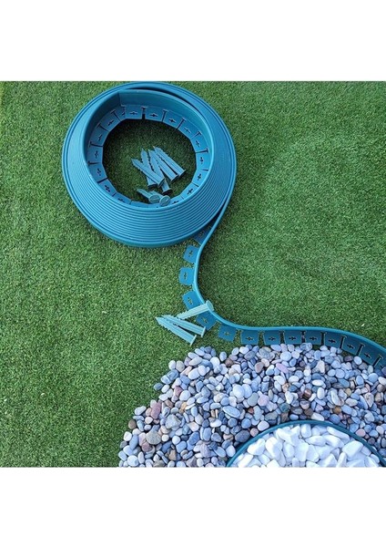 Moda Çim Ayırıcı 5 M Yeşil Çim Sınırlayıcı Taş Toprak Ayıracı Çim Ayracı Çim Ayırıcı Bariyeri modelleri