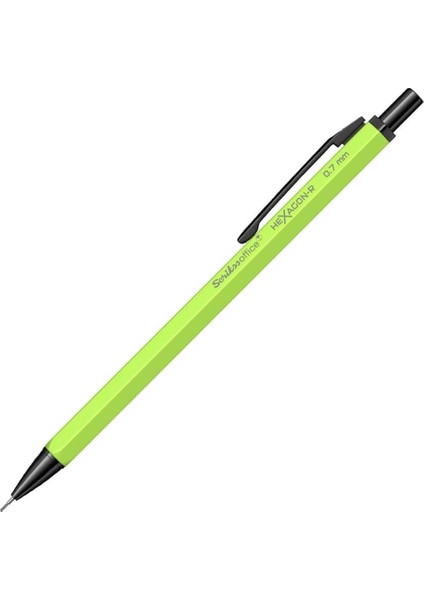 Office Hexagonr Mekanik Kurşun Kalem Neon Sarı 0.7 mm