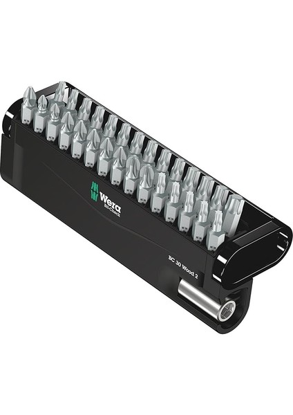 05057432001 Bit-Check 30 Wood 2 Bits Uç Seti, Ahşap Uygulamalar Için