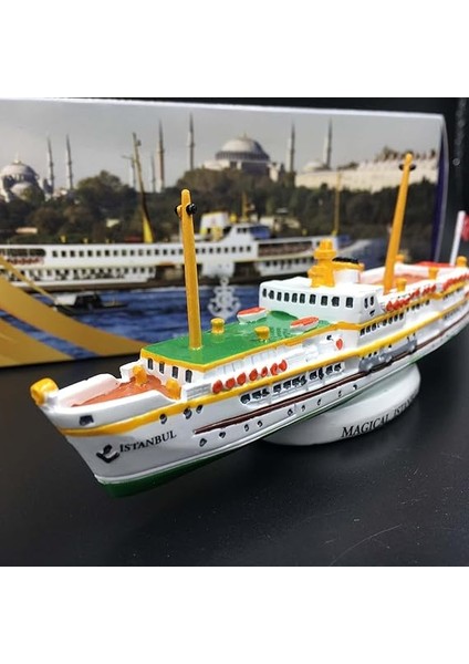 Efsane Vapurları: Paşabahçe ve Fenerbahçe – 15 cm El Yapımı Akrilik Boyama Model Vapur – Tarihi ve Dekoratif Koleksiyon Parçası-Istanbul Temalı Hatıra Hediyelik, Turistik Hediye fiyatları