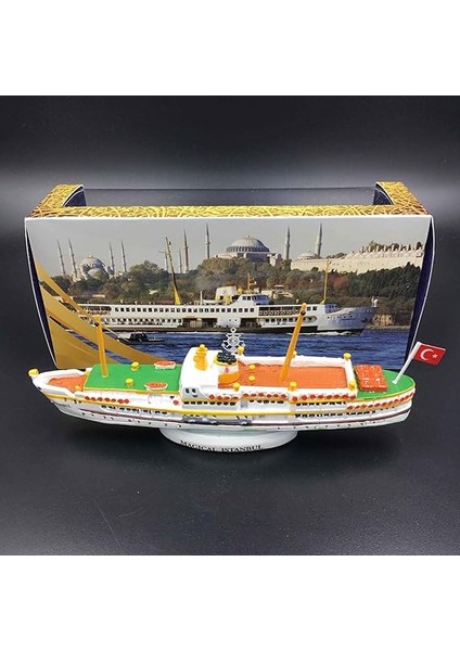 Efsane Vapurları: Paşabahçe ve Fenerbahçe – 15 cm El Yapımı Akrilik Boyama Model Vapur – Tarihi ve Dekoratif Koleksiyon Parçası-Istanbul Temalı Hatıra Hediyelik, Turistik Hediye modelleri