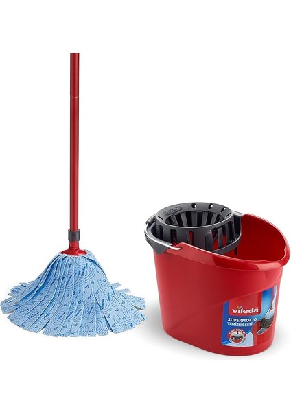 Supermocio Temizlik Seti, Tüm Yüzeyler Için, Kırmızı