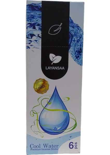 Cool Water (Serin Su) Kokusu Özel Aroma Kokusu Agarbatti Arınma 20 Adet 1 Paket Çubuk Tütsü fırsatları