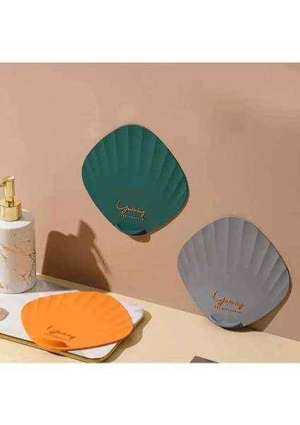 Deniz Kabuğu Desenli Kötü Koku Önleyici Silikon Mat Banyo Mutfak Lavabo Balkon Tıkaç Kapağı Yeşil fiyatları