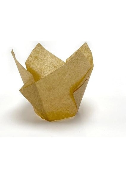 Hediye Sepeti 100'LÜ Klasik Lale Kapsül Kraft Muffin Kek Kalıbı, Tulip, Safari Konsept, Cupcake Kağıdı Doğum Günü Parti Dekorasyonu Için modelleri