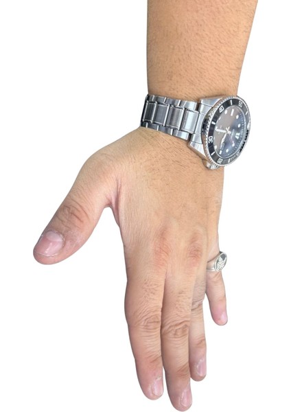 Oval Siyah Mine Üzeri Osmanlı Tuğrası Gümüş Erkek Yüzük indirimleri