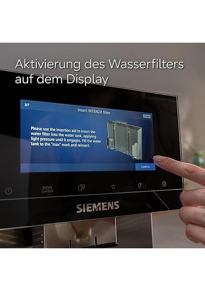 Brita Intenza TZ70033A Su Filtresi, 3 Adet, Suyun Kireç Miktarını Azaltır, Eq Serisi Tam Otomatik Kahve Makineleri ve Ankastre Tam Otomatik Makineler Için Uygundur fırsatları