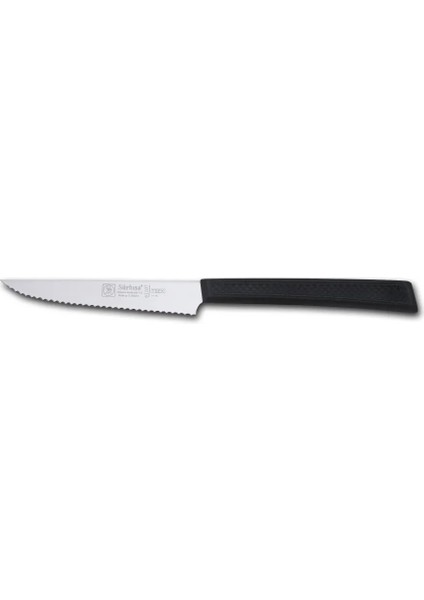 Buğz 61107 - Sürmene Lazerli Tırtıklı Biftek / Steak Bıçağı 12 cm