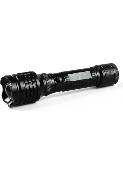 Buğz Alüminyum Şarjlı Zoom'lu El Feneri F6055 modelleri