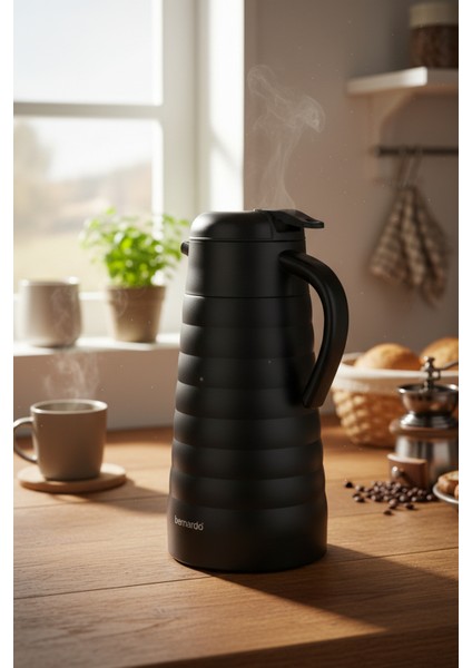 Nora 2 Litre Çelik Termos Siyah fiyatları