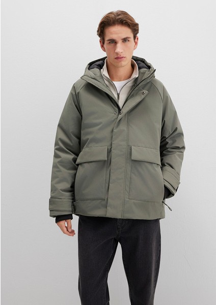 Cep Detaylı Haki Mont 0110467-85485 fiyatları