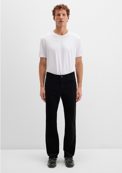 Lisbon Siyah Kadife Pantolon 0010039-30269 modelleri