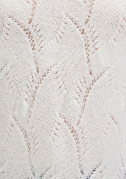 Bisiklet Yaka Ekru Kazak 1710799-70057