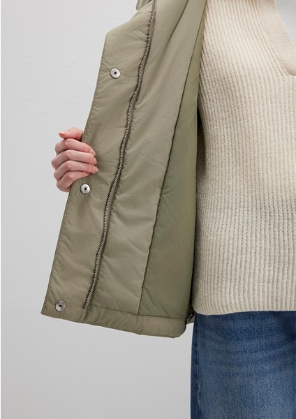 Kapüşonlu Haki Ceket 1110762-71818