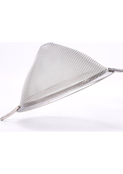 Saplı Tel Süzgeç 10 cm Paslanmaz Çelik Konik Mutfak Süzgeci modelleri