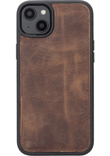 Apple iPhone 14 Plus Uyumlu Deri Cüzdanlı Kılıf Mwwn G2 Kahve fiyatları