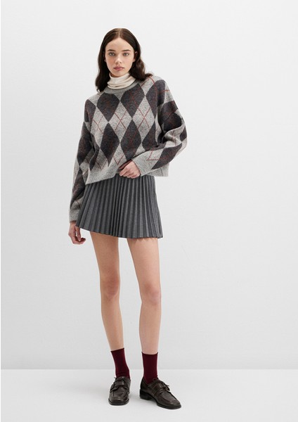 Antrasit Şort Etek 1410235-80023 fiyatları