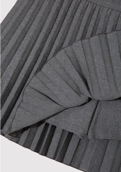 Antrasit Şort Etek 1410235-80023