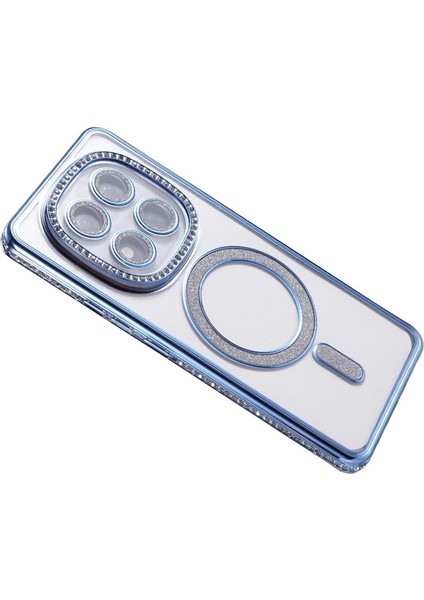 Xiaomi Redmi Note 14 Pro 5g Joke Simli Magneticsafe Kılıf - Mavi fırsatları