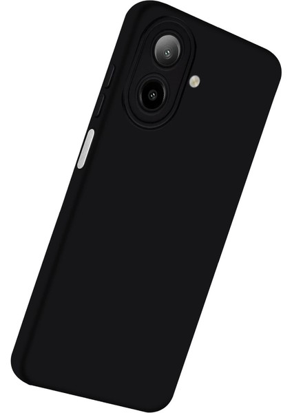 Samsung Galaxy A07 Nano Içi Kadife Silikon - Siyah indirimleri