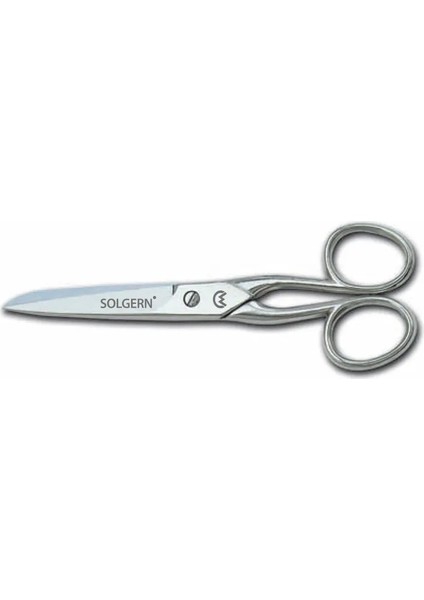 Buğz 232-6 Iplik ve Kumaş Temizleme Makası No: 6 Inç / 15,24 cm - Nikel Kaplama