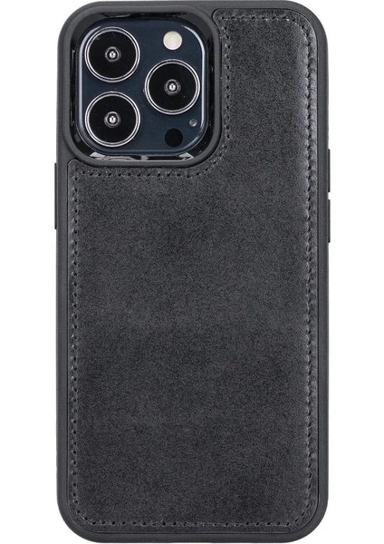 Buğz Apple iPhone 13 Pro Uyumlu Deri Cüzdanlı Kılıf Siyah fırsatları