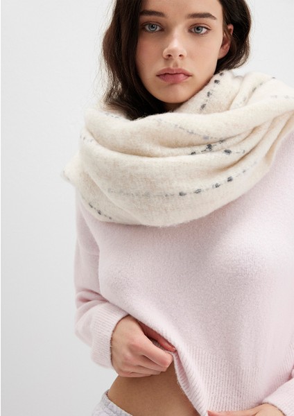 Yün Karışımlı Bisiklet Yaka Pembe Crop Kazak 1710496-89884 modelleri