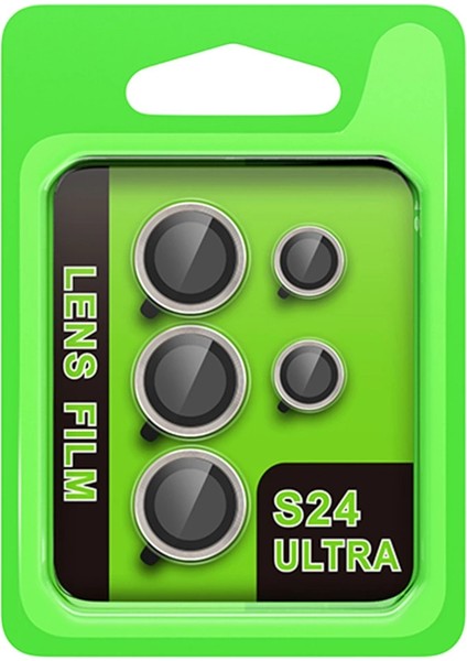 Samsung Galaxy S24 Ultra Raze Metal Kamera Lens - Gri