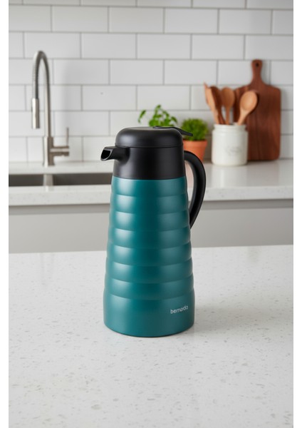 Nora 2 Litre Çelik Termos Turkuaz