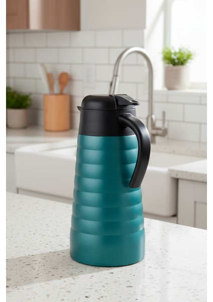 Nora 2 Litre Çelik Termos Turkuaz modelleri