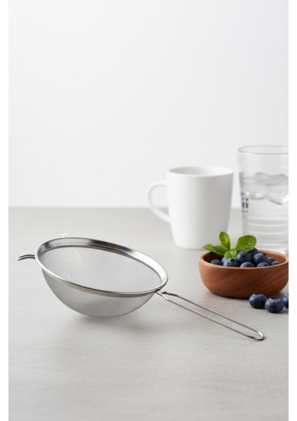 Paslanmaz Çelik Saplı Derin Süzgeç 28 cm Metalik Gri fiyatları