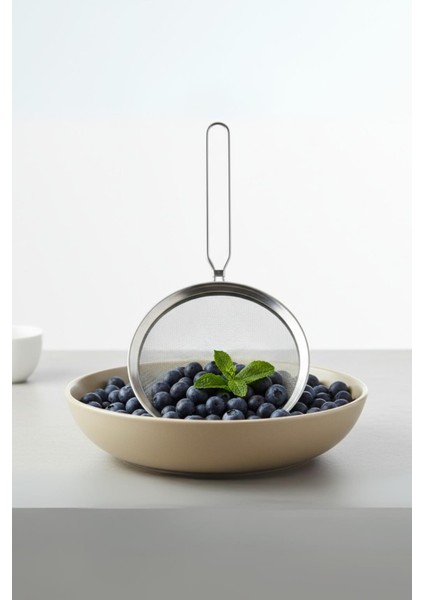 Paslanmaz Çelik Saplı Derin Süzgeç 28 cm Metalik Gri modelleri