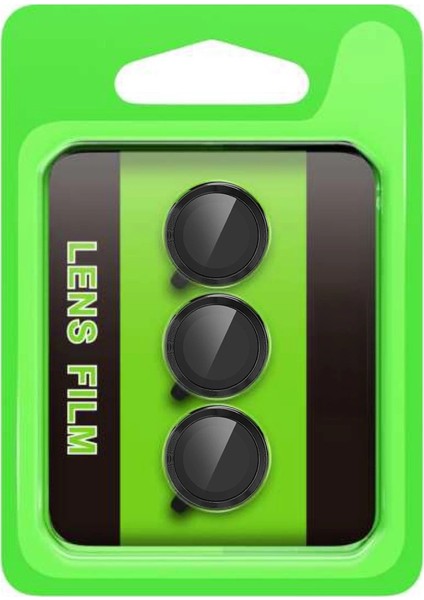 Samsung Galaxy S25 Fe Raze Metal Kamera Lens - Siyah