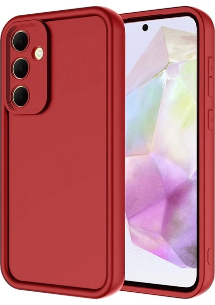 Samsung Galaxy A17 5g Viera Silikon - Kırmızı