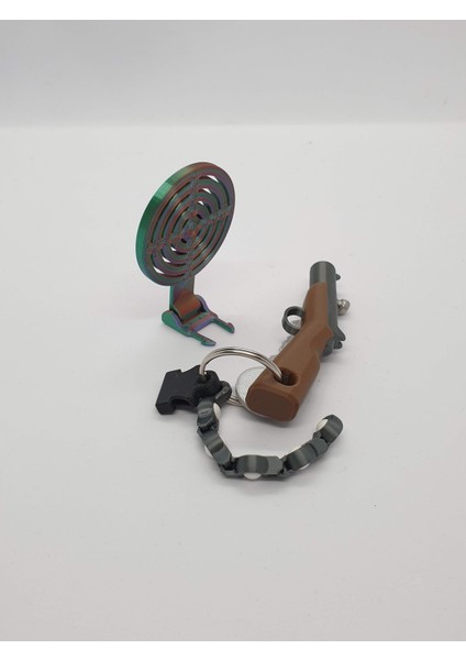 Anahtarlık Hedefi — Cıvata Hareketli Tüfek Anahtarlığı Için indirimleri