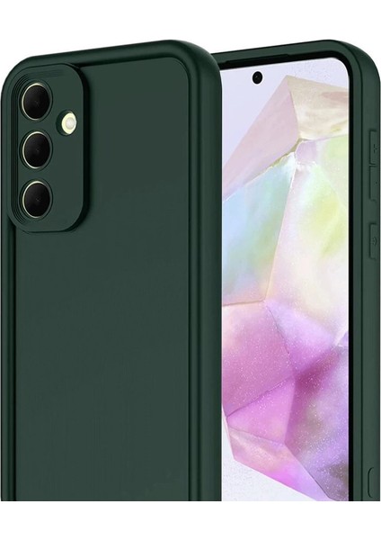 Samsung Galaxy A17 5g Viera Silikon - Koyu Yeşil fiyatları