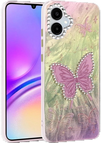 Samsung Galaxy A06 Kılıf Blade Aynalı Desenli Kapak - Desen 5