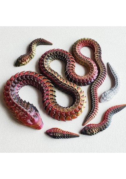 Mafsallı Yılan - Küçük Anahtarlıktan Elegoo Giga Storm Versiyonuna Kadar Yeni Tasarım!!!