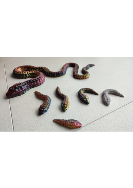 Mafsallı Yılan - Küçük Anahtarlıktan Elegoo Giga Storm Versiyonuna Kadar Yeni Tasarım!!! modelleri