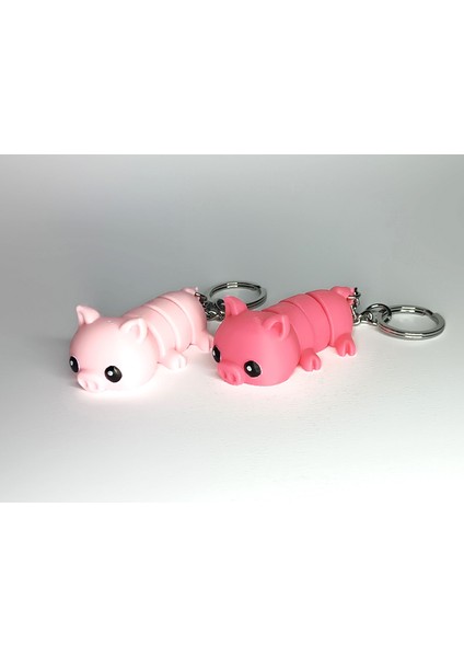 Sevimli Flexi Pets Domuz (Anahtarlık ve Mıknatıs) modelleri