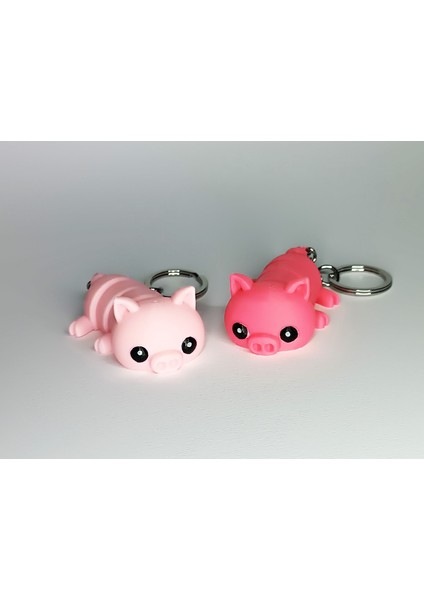 Sevimli Flexi Pets Domuz (Anahtarlık ve Mıknatıs) indirimleri