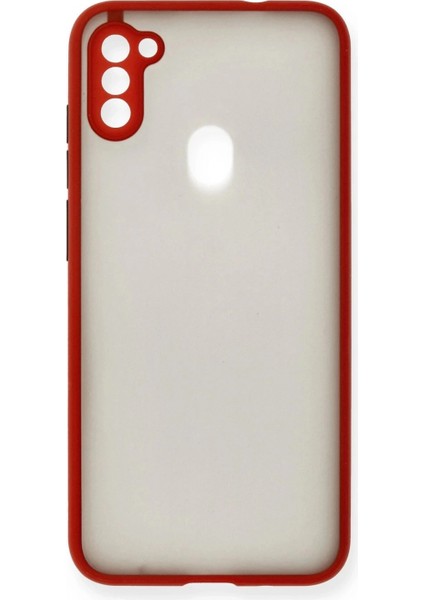 Samsung Galaxy A11 Kılıf Montreal Silikon Kapak - Kırmızı fiyatları