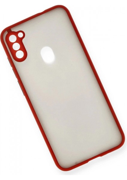 Samsung Galaxy A11 Kılıf Montreal Silikon Kapak - Kırmızı modelleri