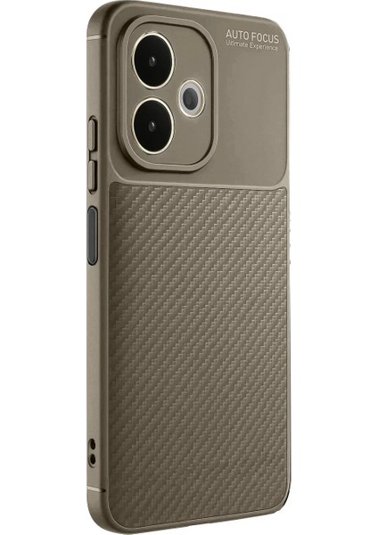 Oppo A5 Pro 4g Kılıf Auto Focus Karbon Kapak - Kahverengi fırsatları