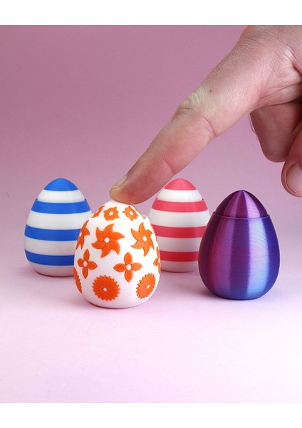 Paskalya Yumurtası Fidget Clickers Anahtarlık