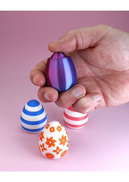 Paskalya Yumurtası Fidget Clickers Anahtarlık indirimleri