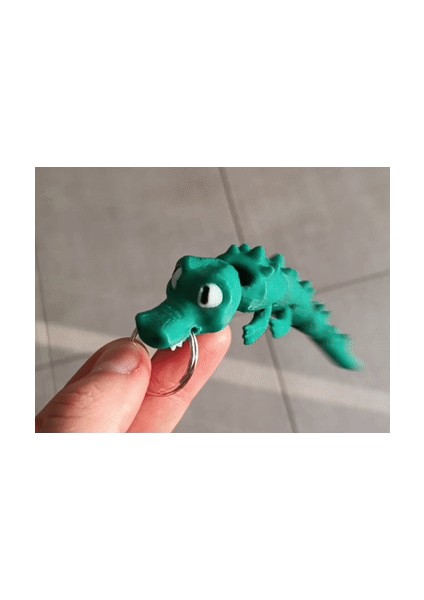 Timsah Flexi Anahtarlık 🐊