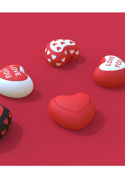 Sevgililer Günü Koleksiyonu Fidget Clicker Kalp Anahtarlık