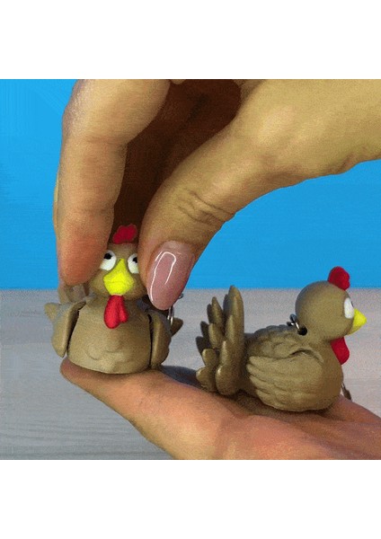 Mafsallı Şükran Günü Hindisi (Anahtarlık ve Oyuncak)