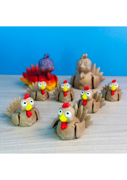 Mafsallı Şükran Günü Hindisi (Anahtarlık ve Oyuncak) modelleri